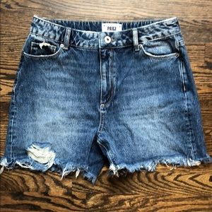 PAIGE - Sarah Short - super high rise short sz 27